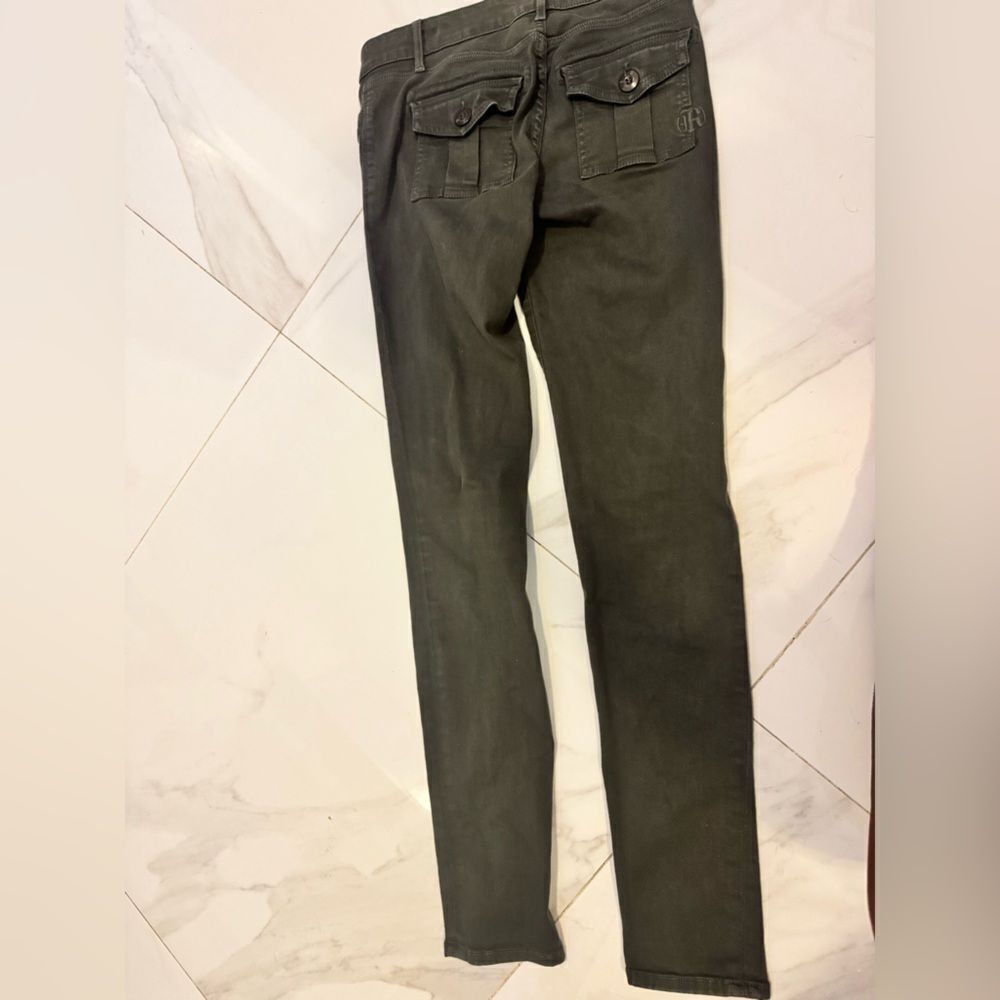 Rich & Skinny- Dark Green Skinny Jeans #11 - Picture 6 of 8